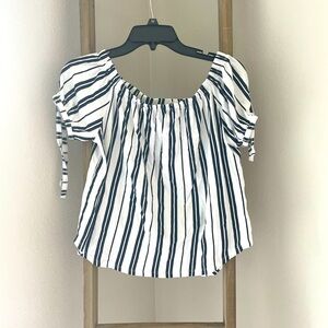 H&M off the shoulder top.